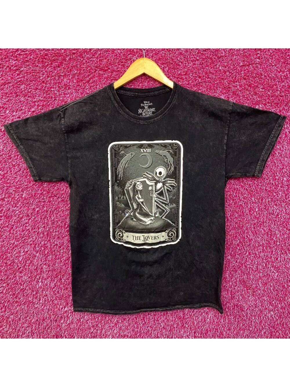 The Nightmare Before Christmas Jack and Sally The Lovers T-Shirt 2XL